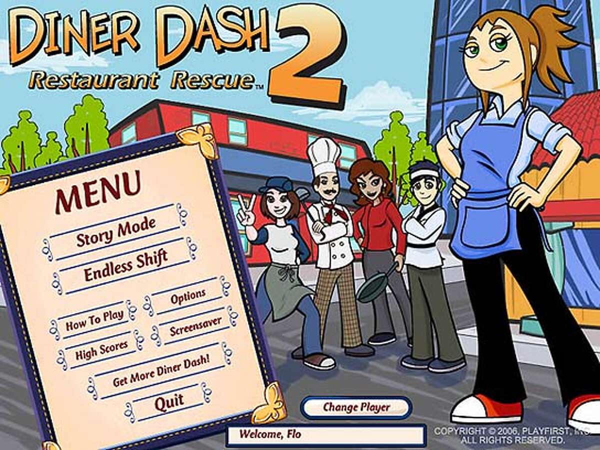 playing diner dash online