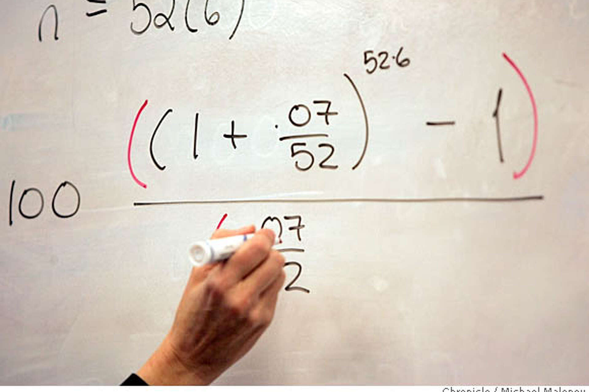 Improving math ed -- Bush right about that / But where are the teachers ...