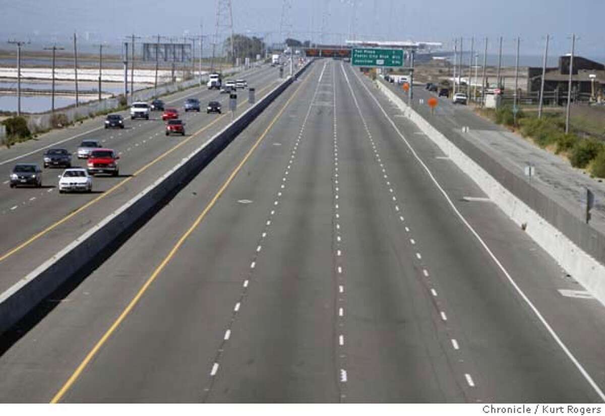 WESTBOUND SAN MATEO BRIDGE TIE-UP AFTER THREE BIG RIGS CRASH ON SPAN