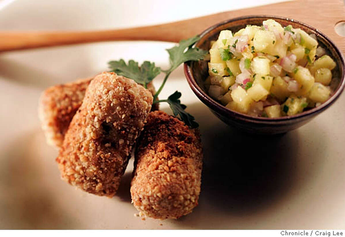 A fresh take on croquettes / Classic fried fritters get a boost from