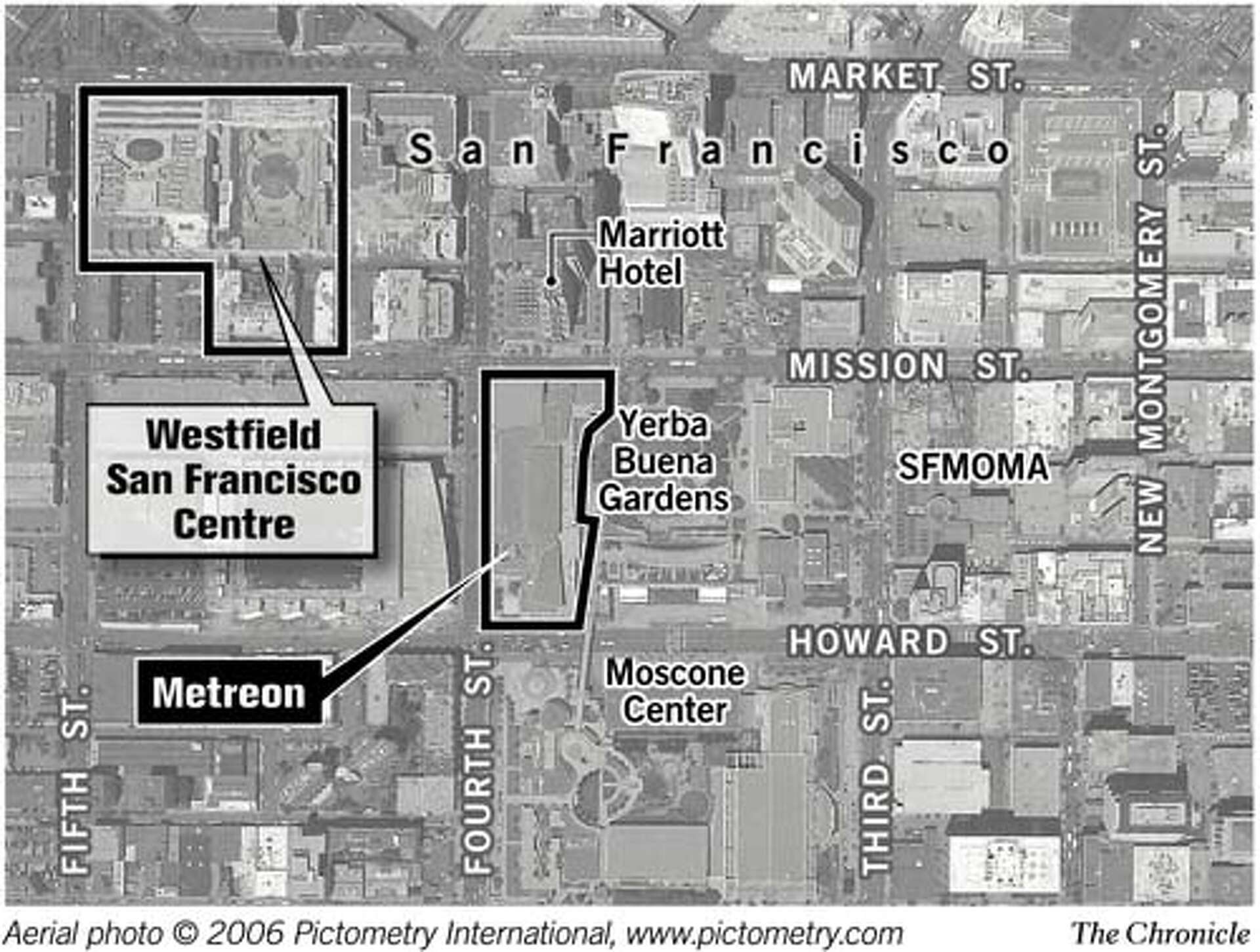Metreon Map Metreon gets new lease on life / Purchase by Westfield and Forest City ...