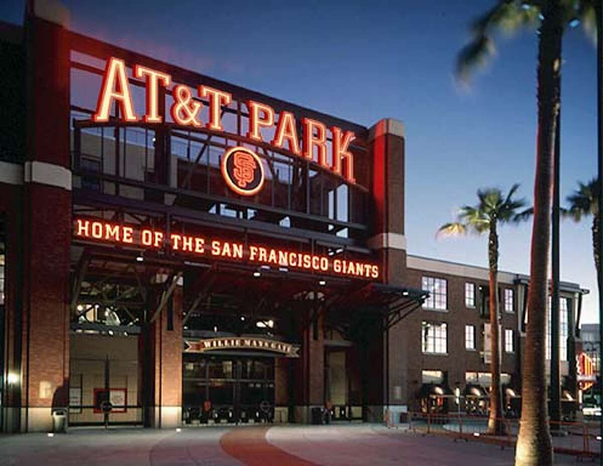 Mock up of Mays Gate showing what will be the new sign at the renamed AT&T Park.
