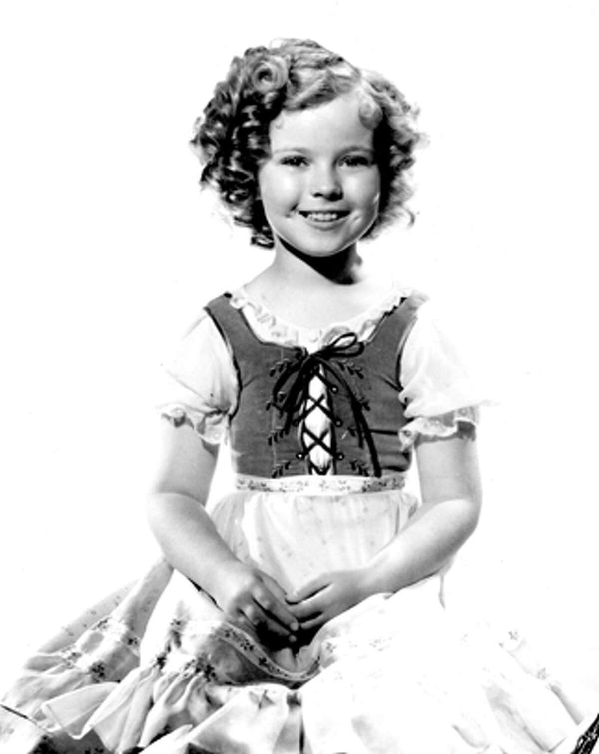 shirley temple in an undated publicity photo (perhaps around the release of heidi?). File photo.