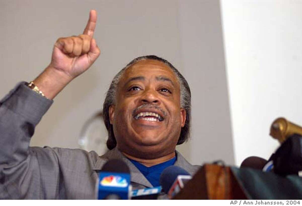 The Rev. Al Sharpton speaks during a community meeting addressing the police beating of African-American Stanley Miller, held at Faith United Methodist Church in Los Angeles, Monday, June 28, 2004. (AP Photo/Ann Johansson) Ran on: 07-04-2004 Ran on: 01-19-2006 Bishop Yvette Flunders City of Refuge Church preaches acceptance of black lesbians, gays, bisexuals and transgender people.