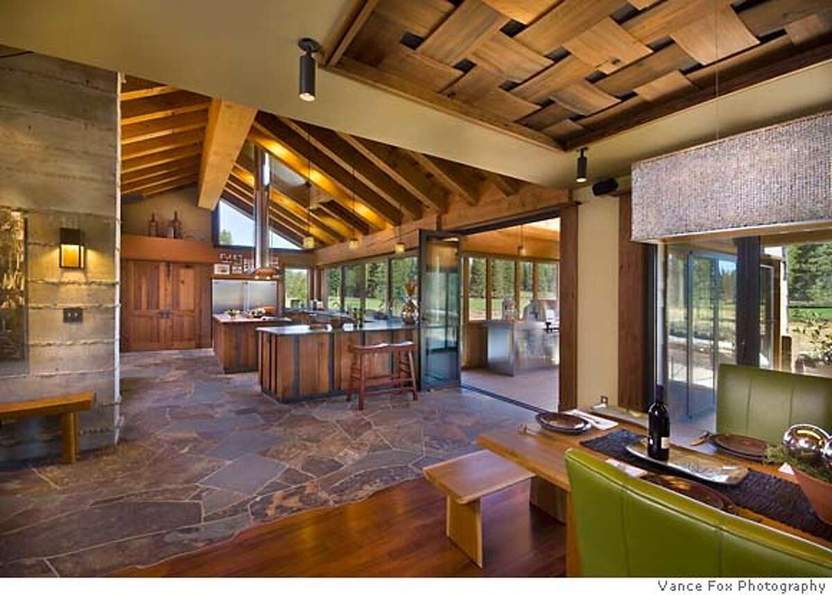 Sunset's creates mountain escape in Truckee Idea House