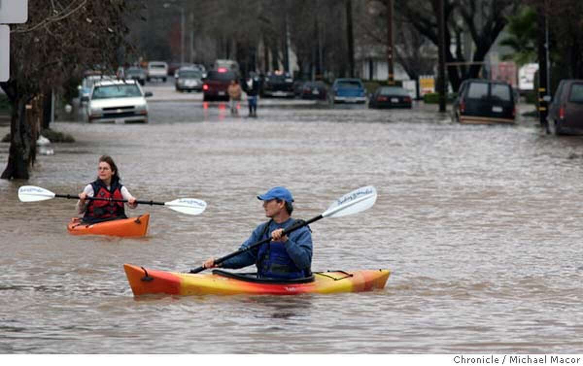 STORMS AND FLOODS USHER IN THE NEW YEAR / NAPA AT GROUND ZERO