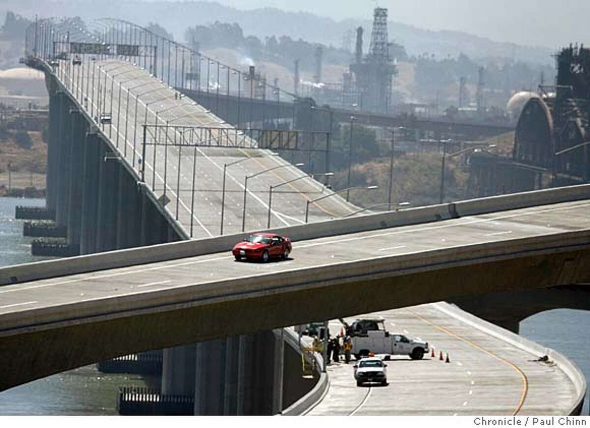 Bay Area's first openroad tolling at new BeniciaMartinez Bridge