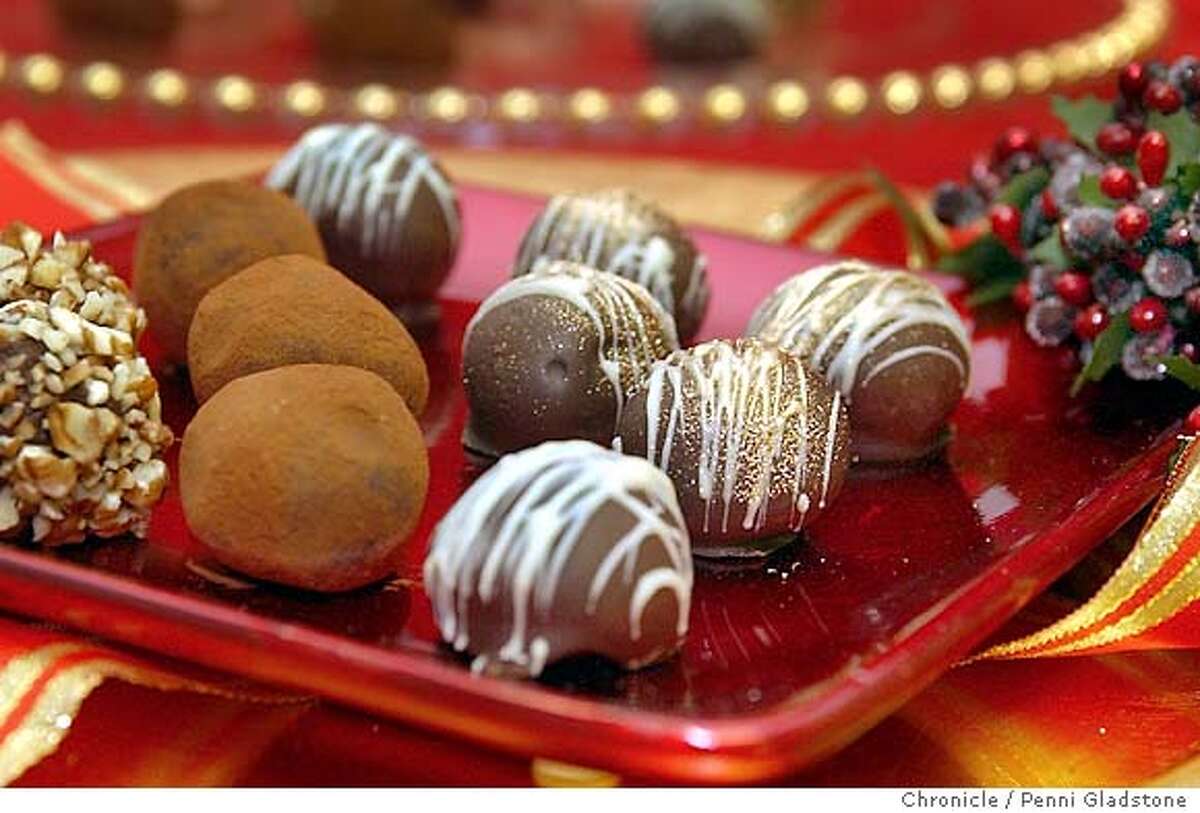 Chocolate Truffles shot at Betty Zlatchin Catering 11/24/03 in San Francisco. PENNI GLADSTONE / The Chronicle