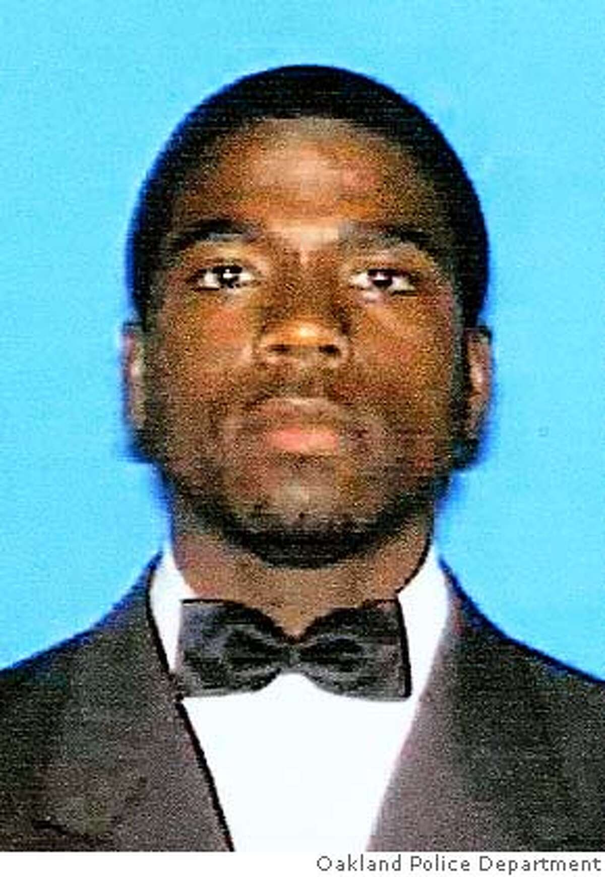 DeVaughndre Broussard, a suspect in the murder of Oakland Post Editor Chaucey Bailey, is seen in this photo provided by The Oakland Police Department. Broussard will be charged with Bailey's murder in the next 24-36 hours, Assistant Police Chief Howard Jordan said. Broussard was one of seven people arrested in raids on Your Black Muslim Bakery and nearby houses on Friday. Aug. 3, 2007, and has confessed to fatally shooting 57-year-old Bailey. (AP Photo/Oakland Police Department via the Oakland Tribune)