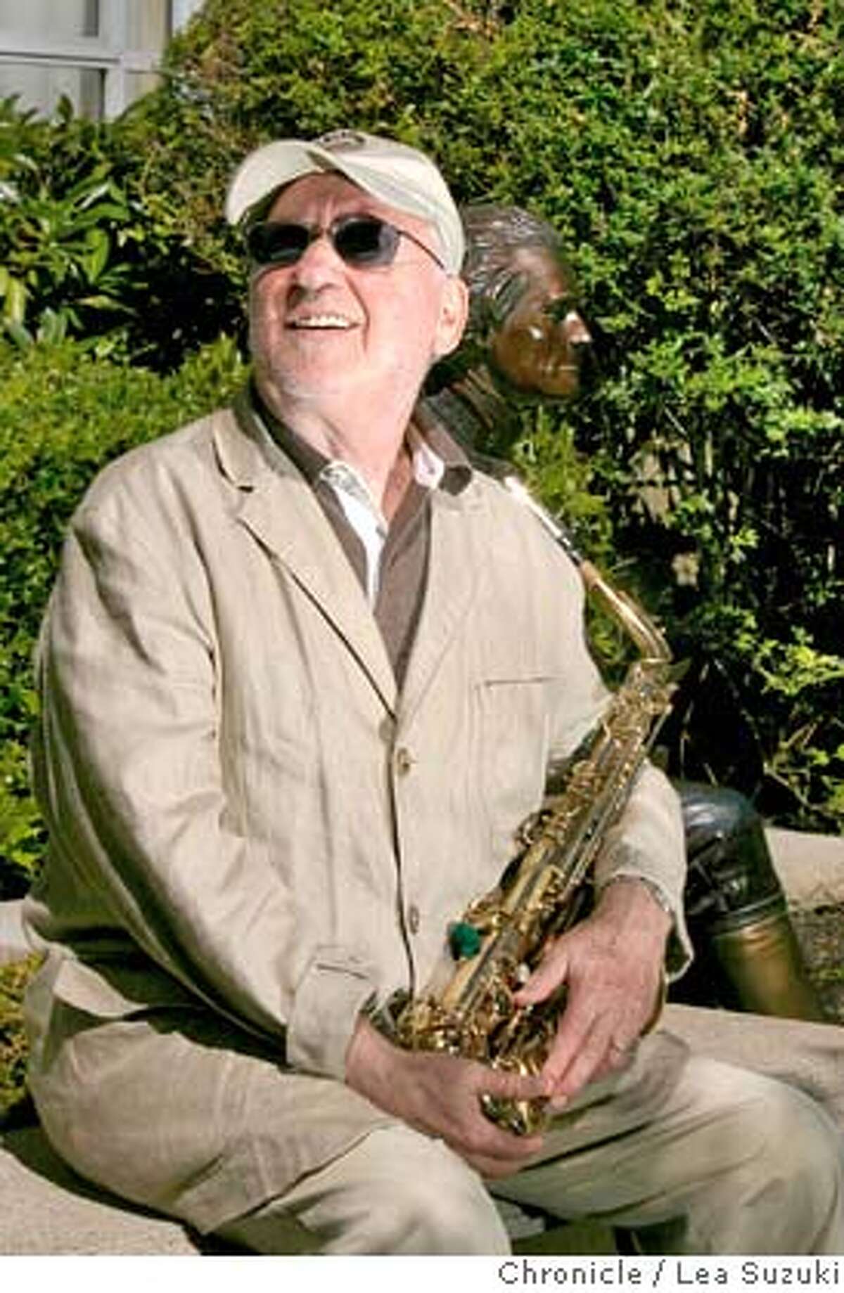 konitz02_0005_ls.JPG Saxophonist Lee Konitz. Photo taken on 072907 in Menlo Park, CA. Photo by Lea Suzuki/ The Chronicle (Lee Konitz)cq MANDATORY CREDIT FOR PHOTOG AND SF CHRONICLE/NO SALES-MAGS OUT.