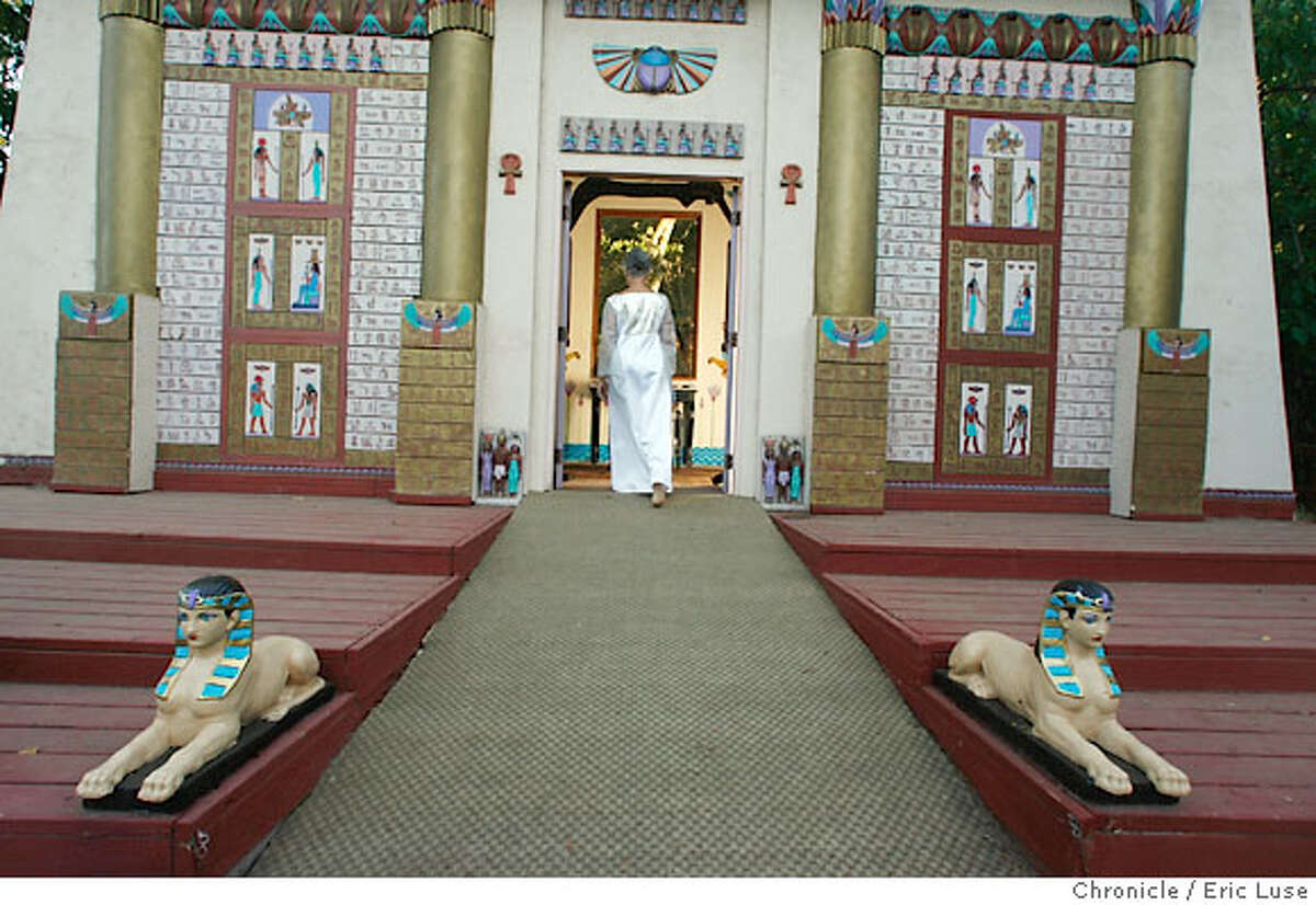 Channeling ancient Egypt in the vineyards / In Geyserville, Isis Oasis has a sarcophagus waiting