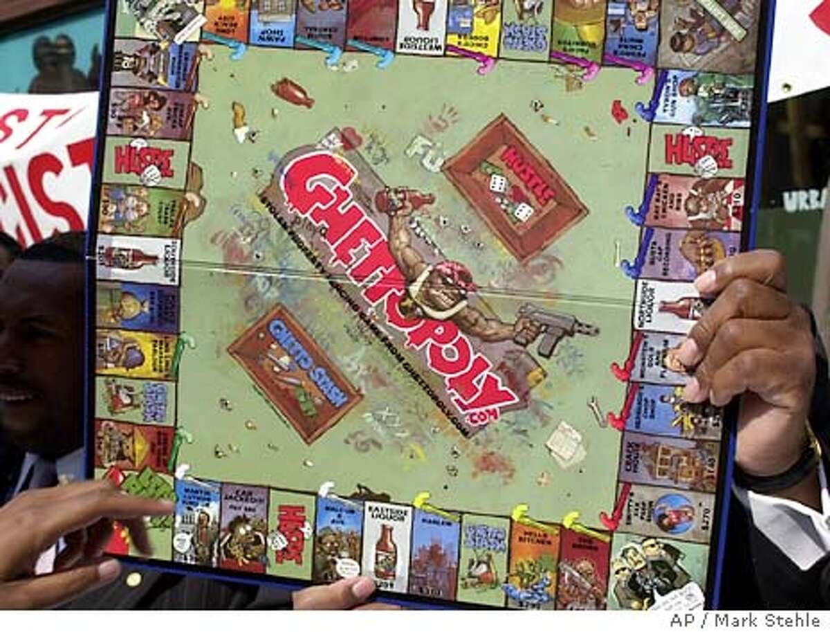Ghettopoly' board game viewed as racist by some / But others say it's  simply 'stupid-funny'