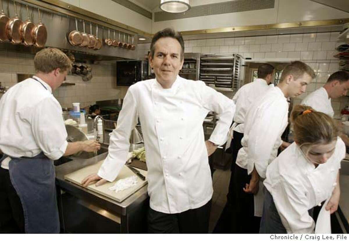 KELLER020_cl.jpg Thomas Keller, chef at the French Laundry restaurant in Yountville. The restaurant has recently been remodeled and will soon reopen. Event on 5/18/04 in Yountville. Craig Lee / The Chronicle ProductNameChronicle Thomas Keller at the French Laundry in Yountville; the remodeled restaurant, one of Kellers two ventures, reopened Wednesday. ProductNameArticle_Namekeller24.ART Thomas Keller at the French Laundry in Yountville; the remodeled restaurant, one of Kellers two ventures, reopened Wednesday. MANDATORY CREDIT FOR PHOTOG AND SF CHRONICLE/NO SALES-MAGS OUT
