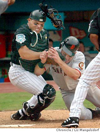 Ivan Pudge Rodriguez & Uguetha Urbina, Florida Marlins