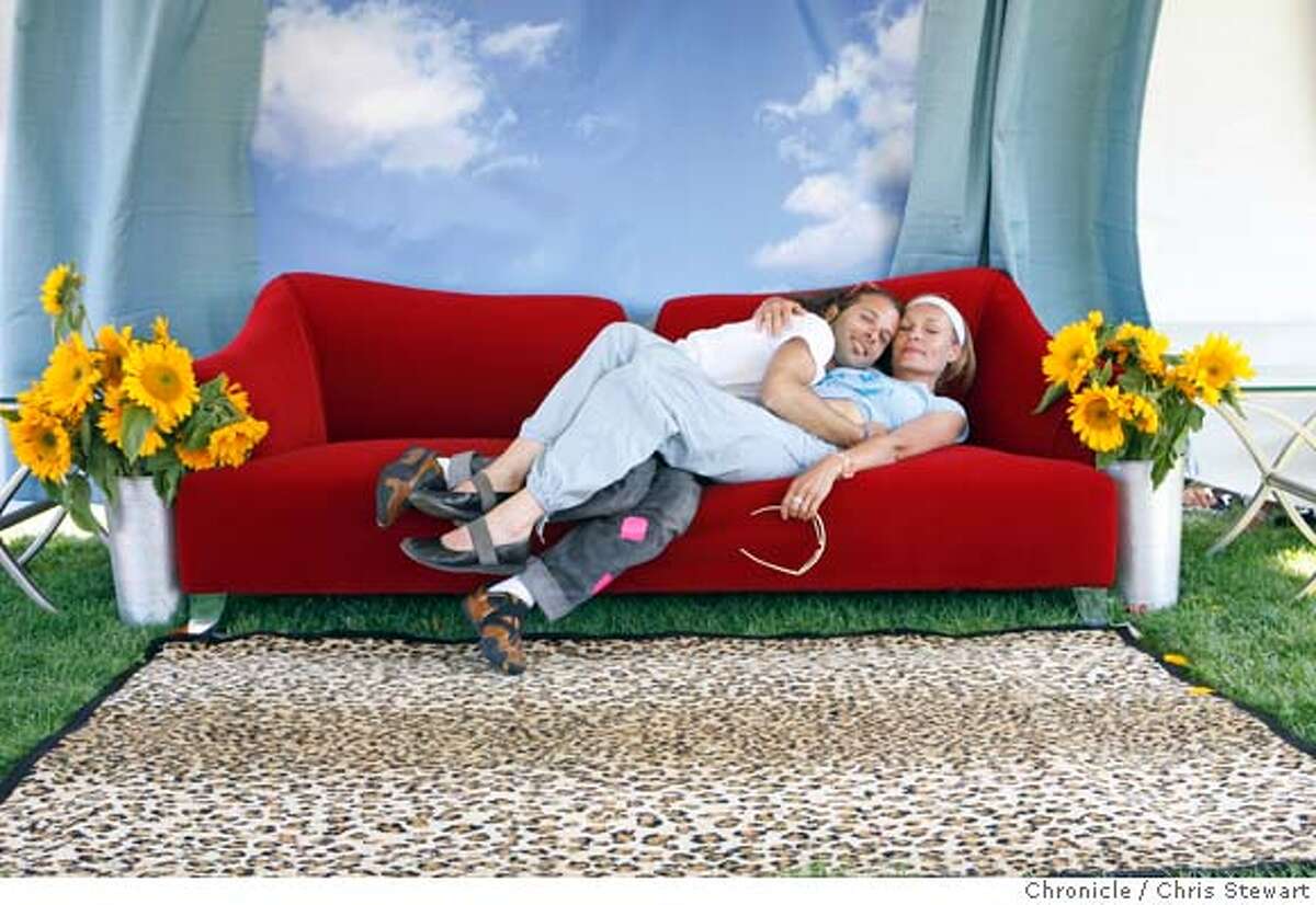 The couch of love makes room for all -- with lots of pride