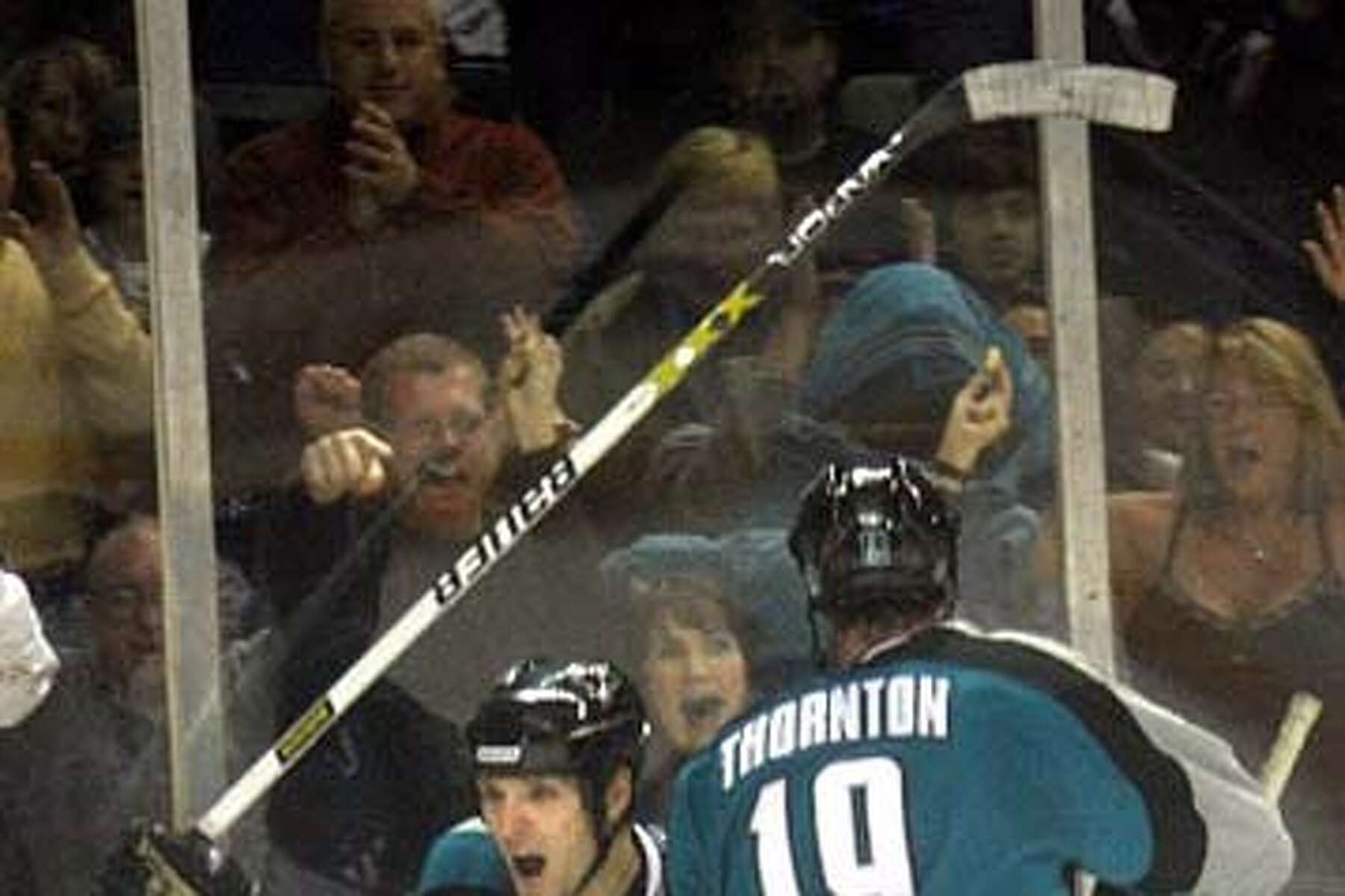 Joe Thornton San Jose Sharks Editorial Image - Image of stick
