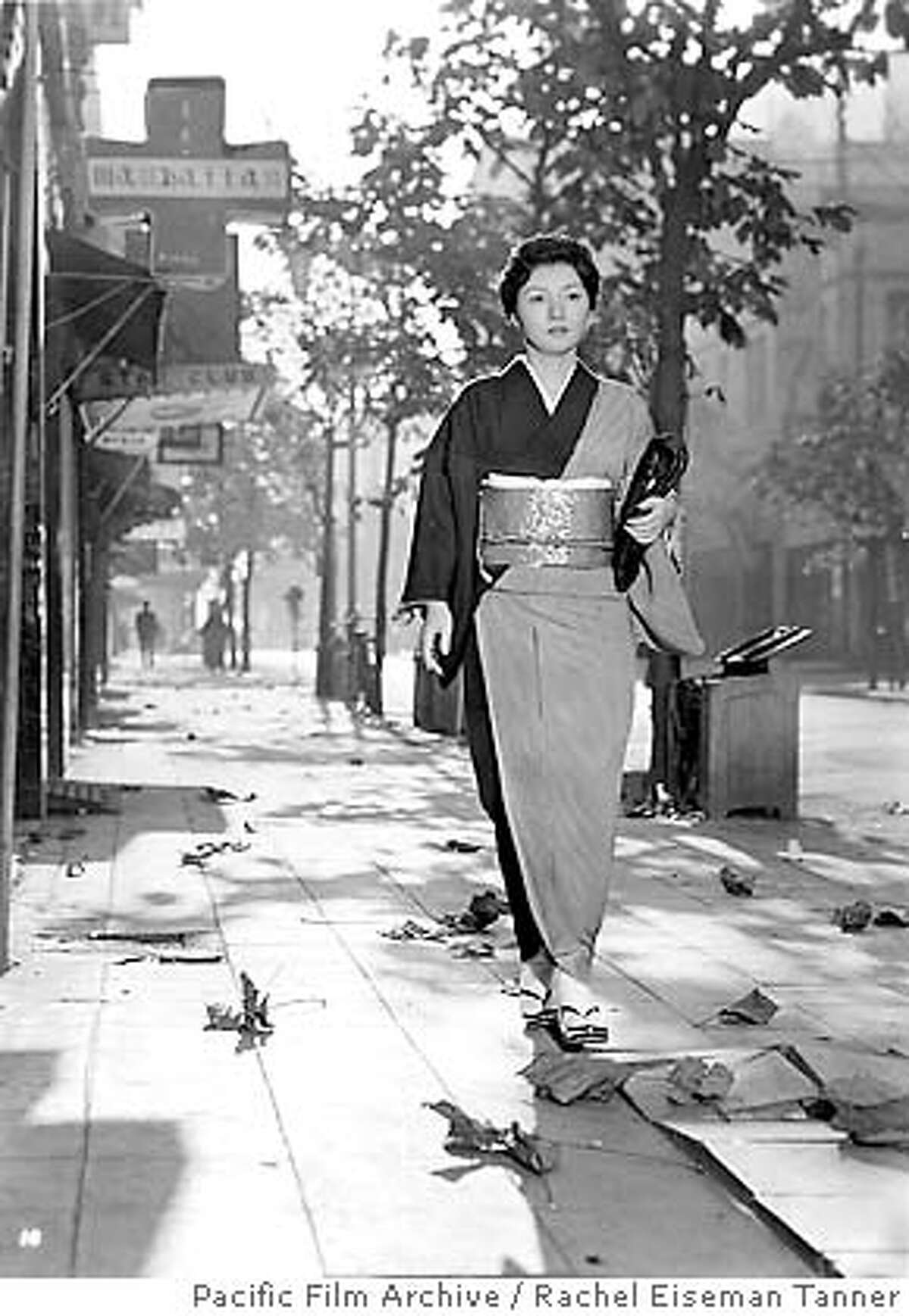 Still from the movie, "When A Woman Ascends the Stairs" pictured is Hideko Takamine. Credit: Courtesy of Rachel Eiseman Tanner/University of California, Berkeley Art Museum and Pacific Film Archive Pacific Film Archive / Rachel Eiseman Tanner