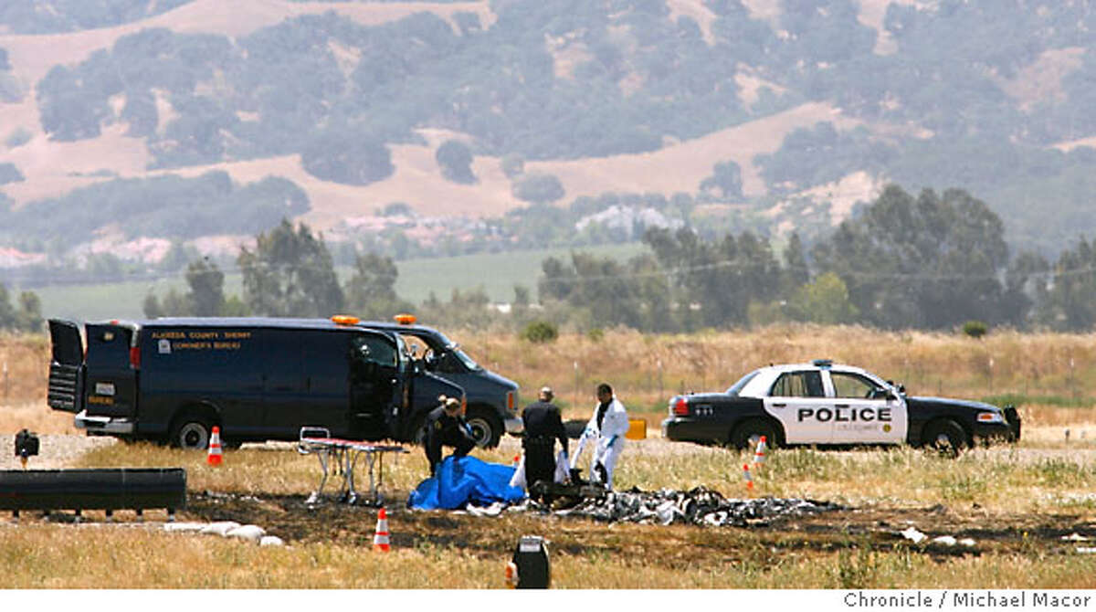 Pilot in Livermore crash tentatively identified