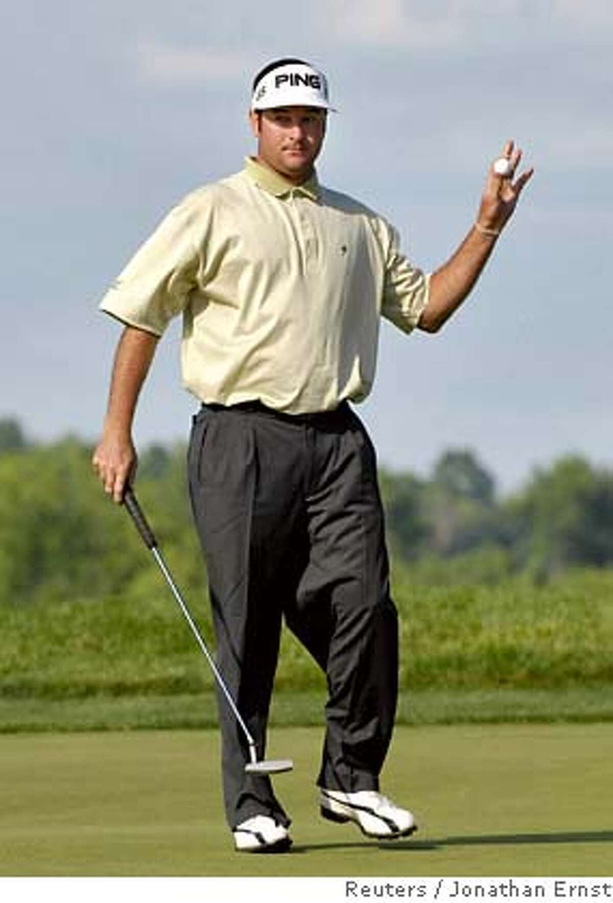 Big hitters move up at 'mean' Oakmont / At even par, Cabrera leads