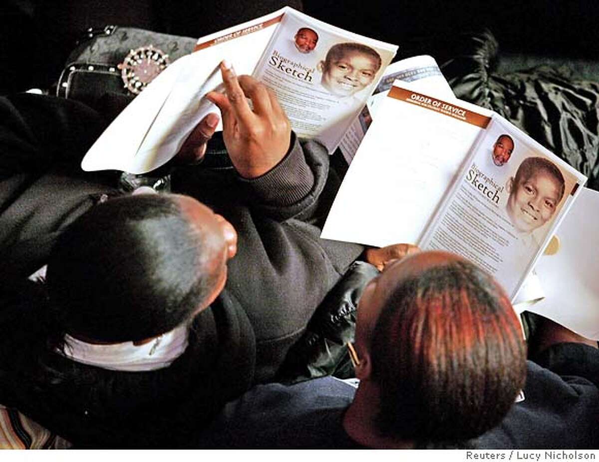 LOS ANGELES / Eulogy for an executed man / Williams funeral draws