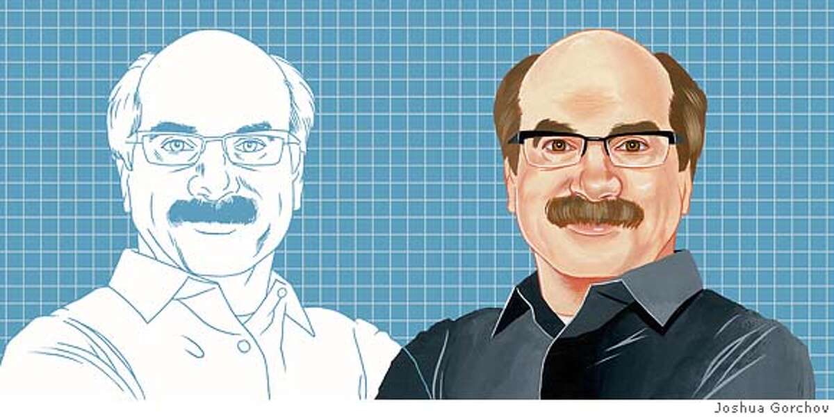 Illustration of David Kelley for BRIGHT IDEAS in 6-1-007 issue of SUNDAY MAGAZINE
