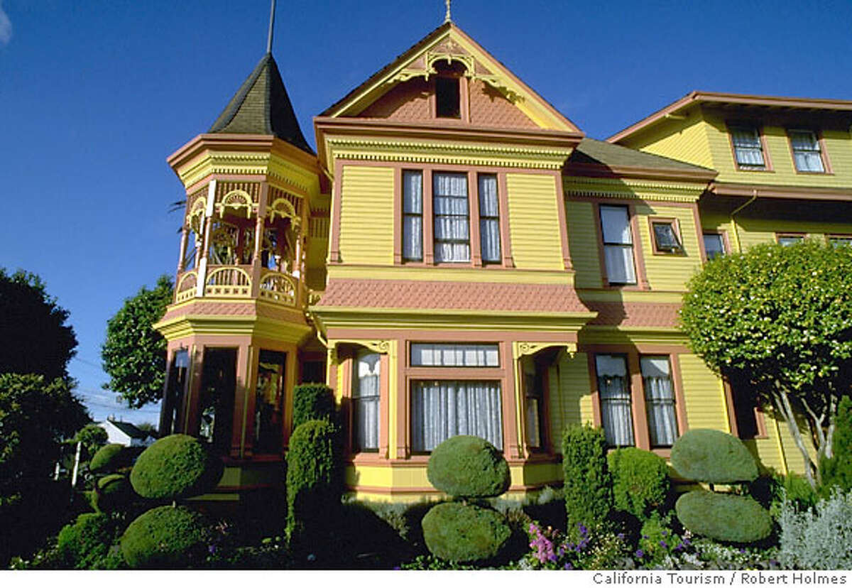 Ferndale's 'butterfat palaces' stand tall amid redwoods of the North ...