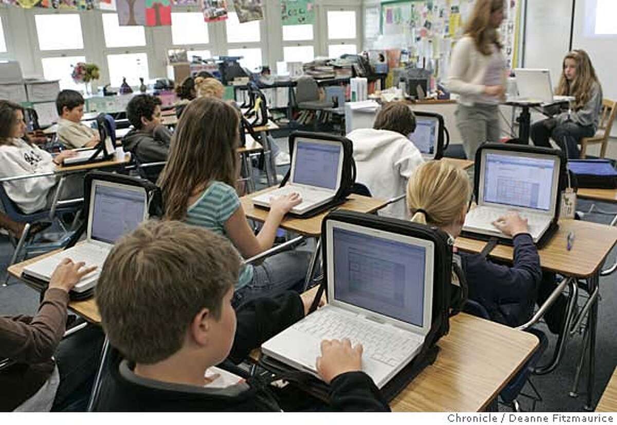 BENEFICIAL OR SUPERFICIAL? / Tiburon middle school puts a laptop on ...