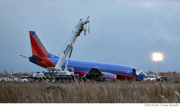 Southwest Flight's Gear Collapses On Landing At Oakland Airport