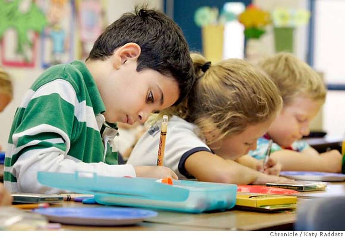 The emphasis on testing is sucking the soul out of the primary school experience, a teacher writes. Chronicle photo, 2006, by Katy Raddatz