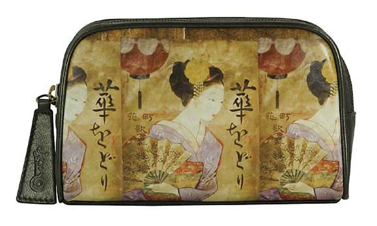 Three geishas bag pouch