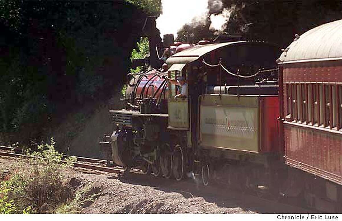 End of line for Skunk Train / Historic railroad that brings big tourist