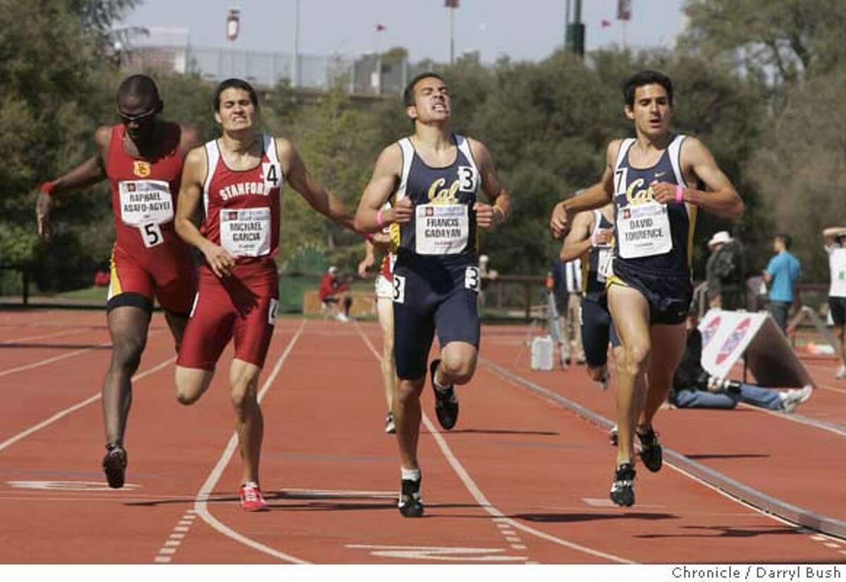 PAC10 TRACK & FIELD CHAMPIONSHIPS / Two giant leaps for UCLA star