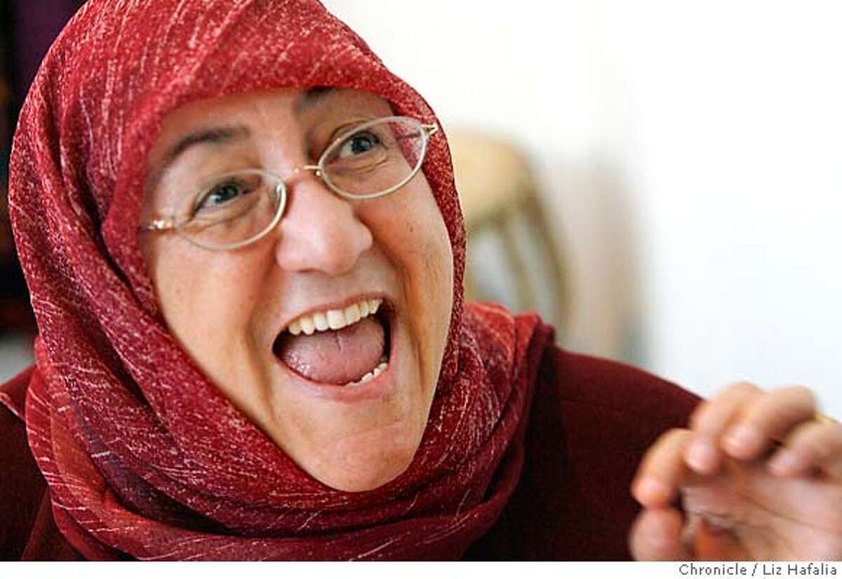 .JPG Sakeena Yacoobi, an Afghan woman who went to school in northern California in the early 1970s, founded the Afghan Institute of Learning (AIL), which has programs helping 350,000 Afghan women and children every year. Liz Hafalia/The Chronicle/San Francisco/4/17/07 *Sakeena Yacoobi cq �2007, San Francisco Chronicle/ Liz Hafalia MANDATORY CREDIT FOR PHOTOG AND SAN FRANCISCO CHRONICLE. NO SALES- MAGS OUT.