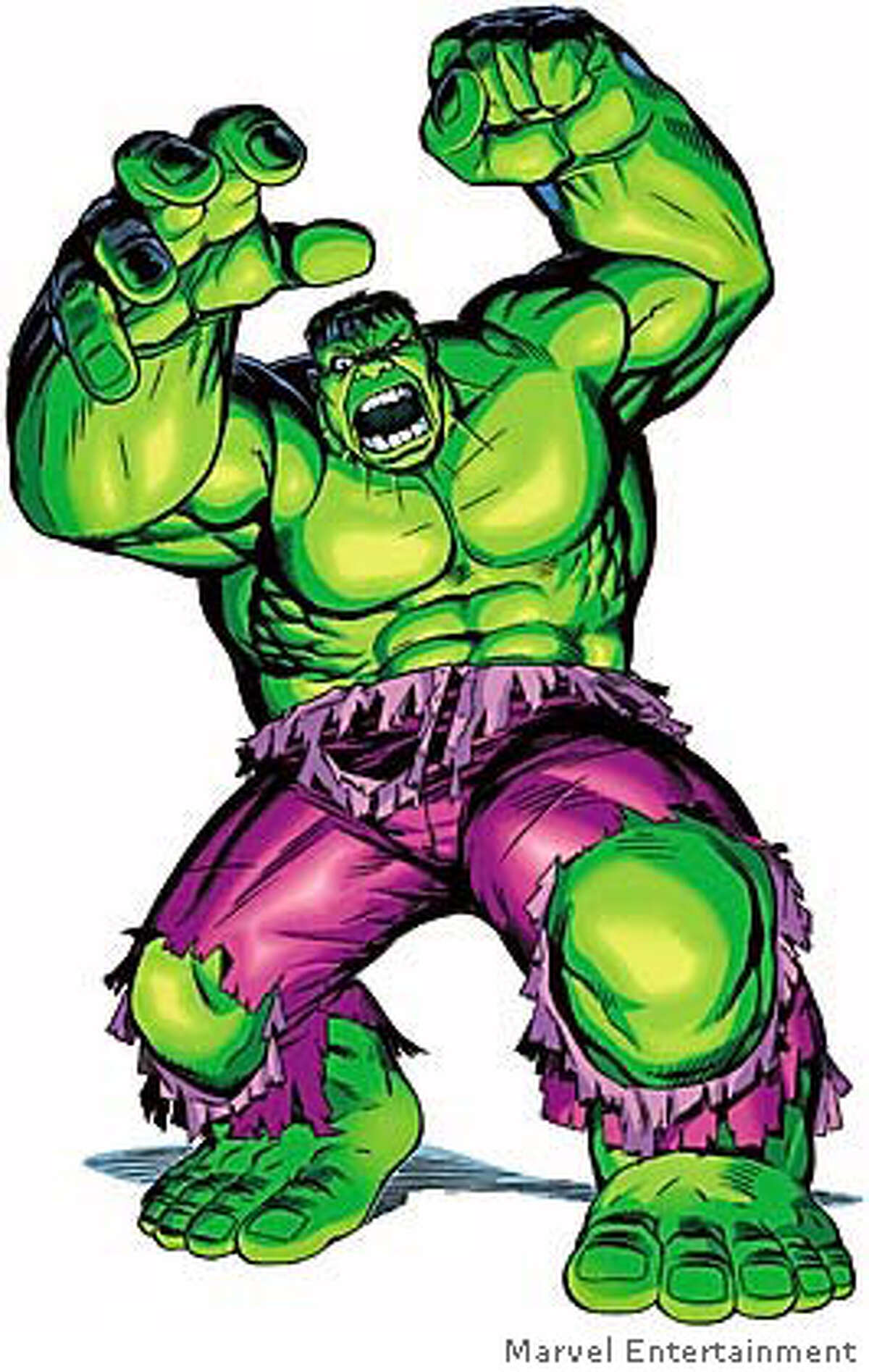 COSTUME18D-C-13FEB03-DD-HO Marvel Comics HULK STAND HANDOUT PHOTO/VERIFY RIGHTS AND USEAGE