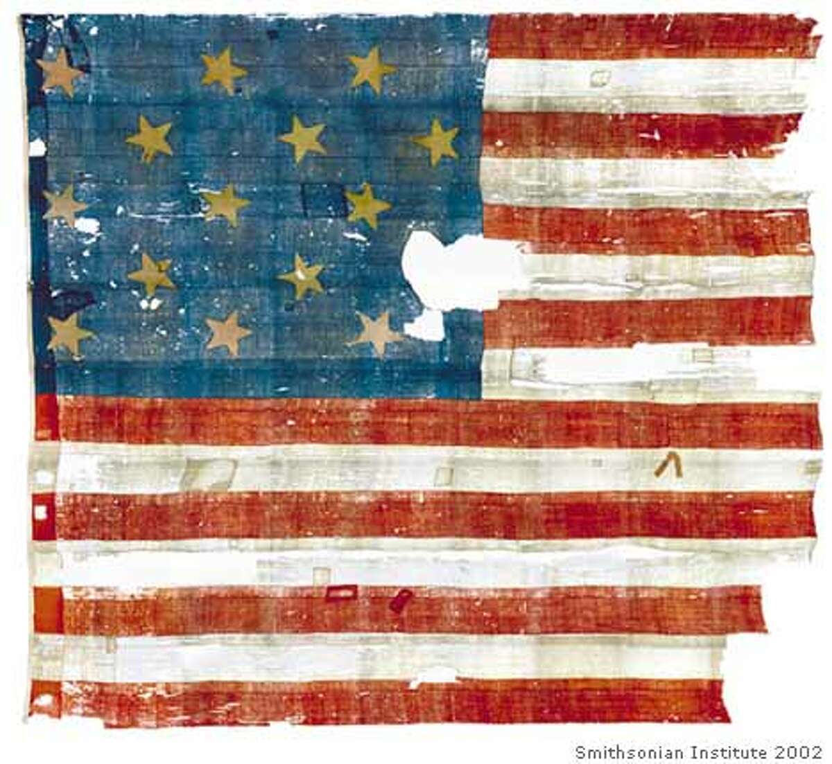 Smithsonian hard at work to preserve a special old flag