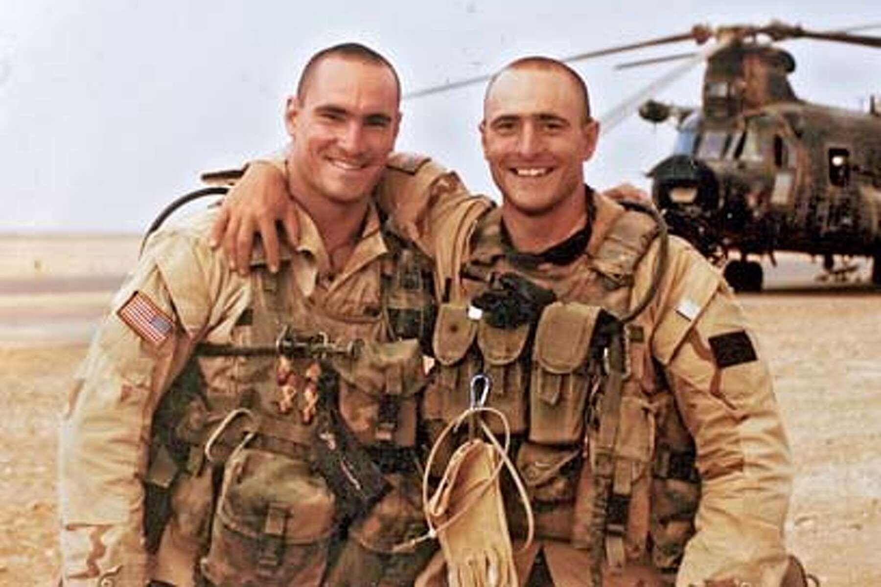 Pat Tillman's brother, Richard, on the field at the Cardinals Football