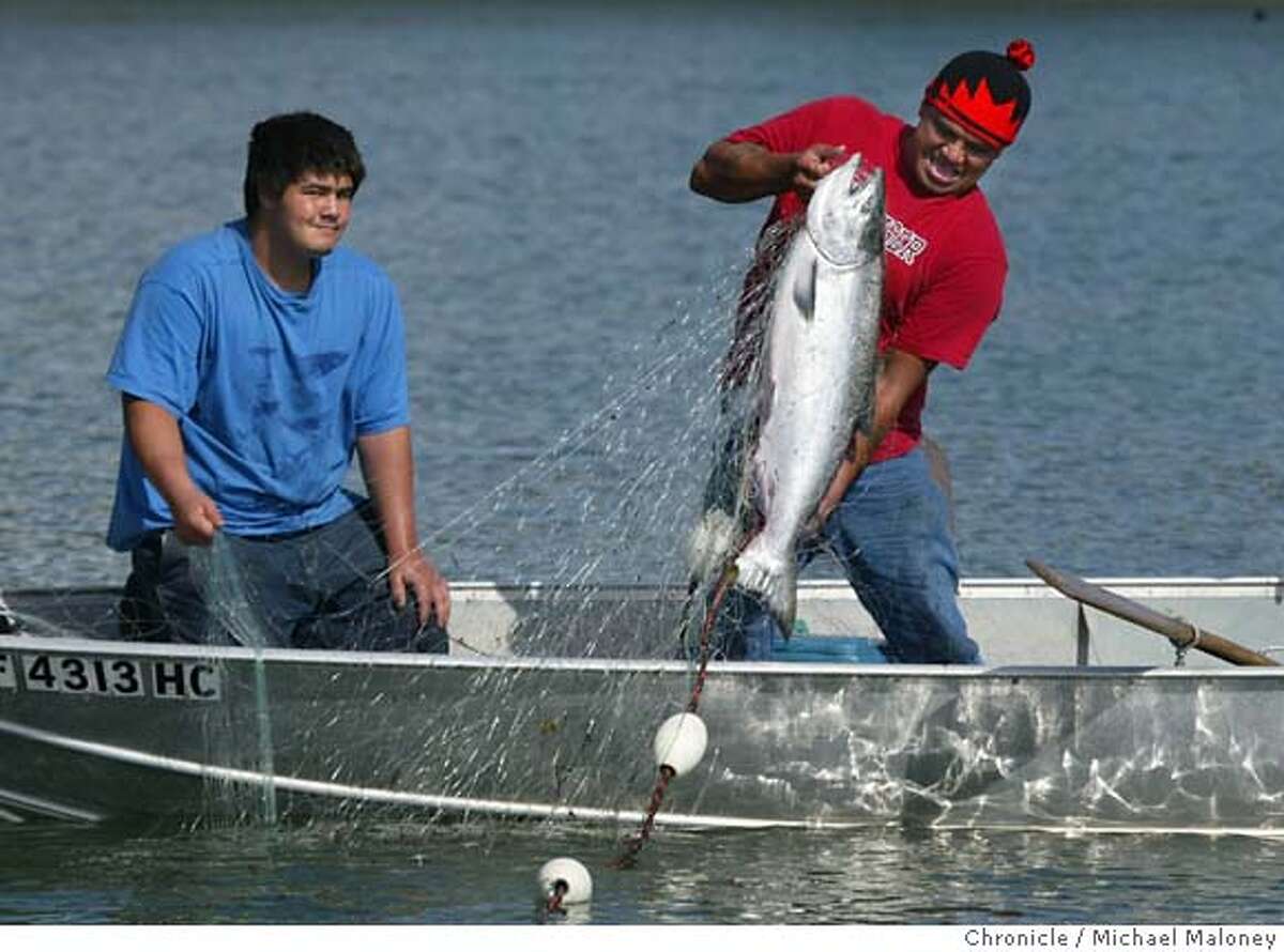 Yurok Tribe traditional salmon fishing
