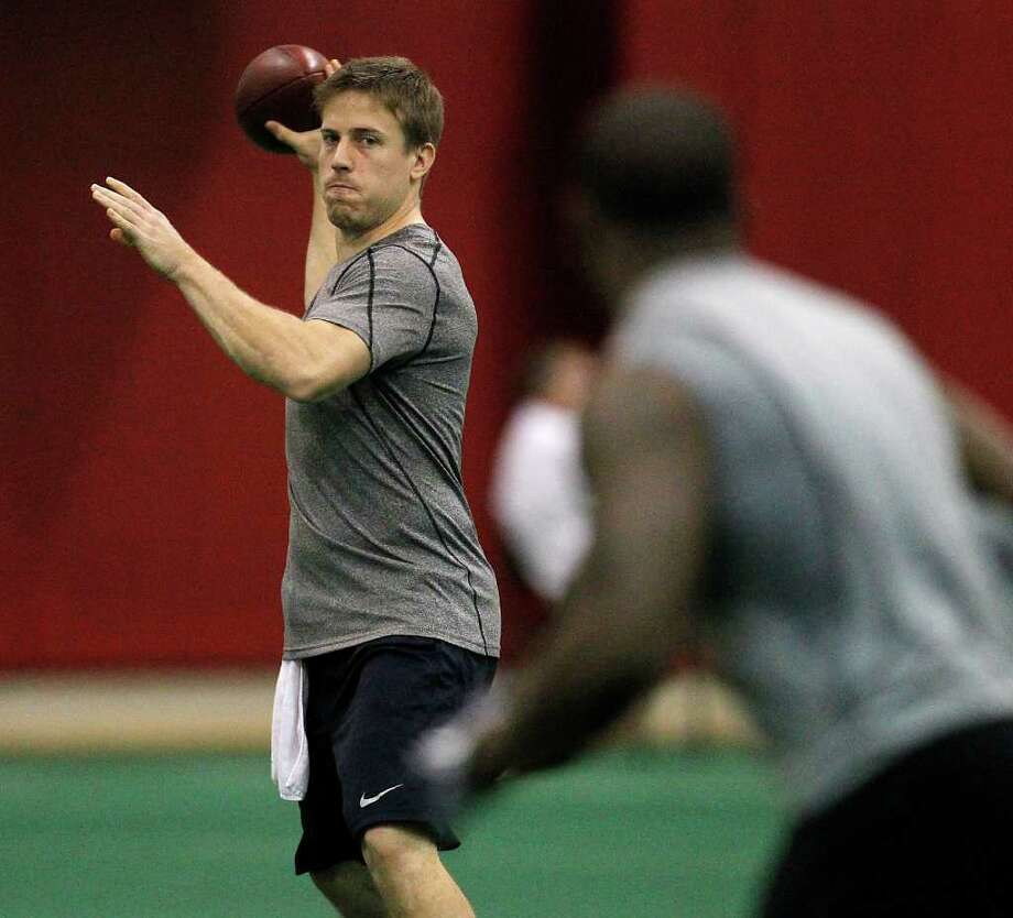 Keenum shows his stuff for NFL scouts Houston Chronicle