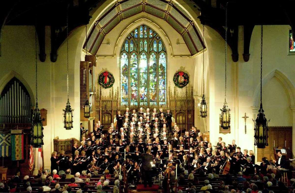 Greenwich Choral Society, above, will perform Handel's 'Alexander's Feast' on Saturday, March 24, at 4:30 p.m. at Christ Church Greenwich, in memory of Sallie Williams. Williams, a member of the choir for more than 45 years, died last year.