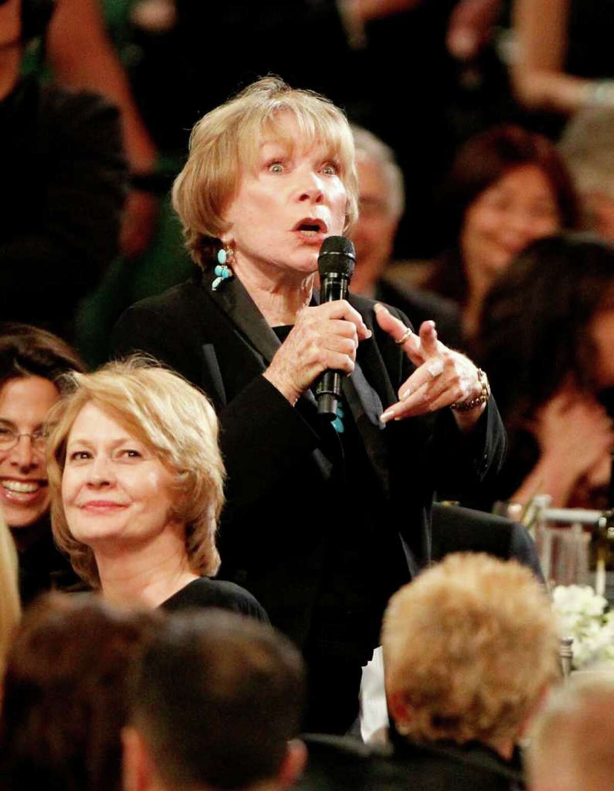 Actress Shirley MacLaine in the audience during the 38th AFI Life Achievement Award honoring Mike Nichols held at Sony Pictures Studios on June 10, 2010, in Culver City, Calif. (Christopher Polk / Getty Images for AFI)