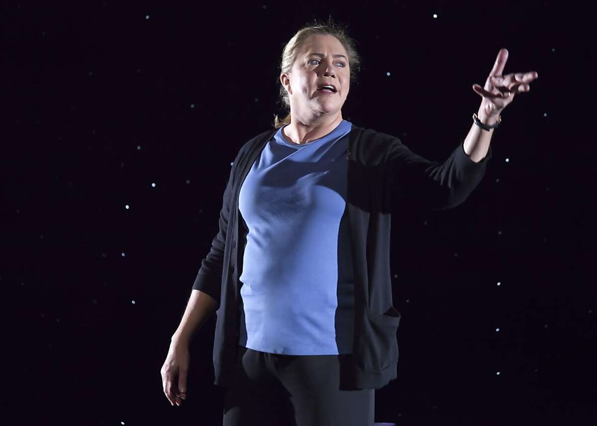 Kathleen Turner 1.jpg Kathleen Turner plays Sister Jamie, a drug rehabilitation counselor, in the new play "High" coming to the Curran Theatre. Photo courtesy SHN