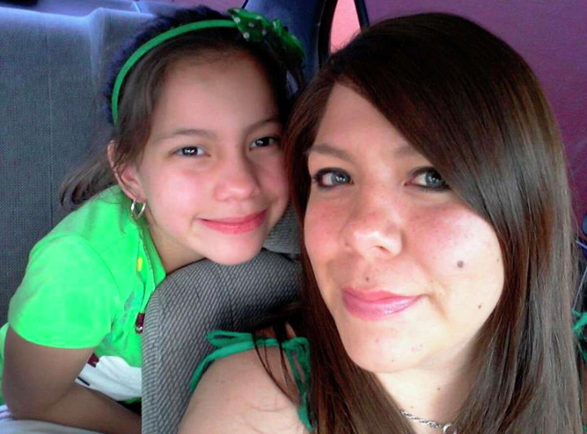 Jessica Rodriguez, 28, and her 10-year-old daughter Kaylee Flores were fatally struck by a suspected drunken driver on the North Side interstate early Thursday. Courtesy photo.
