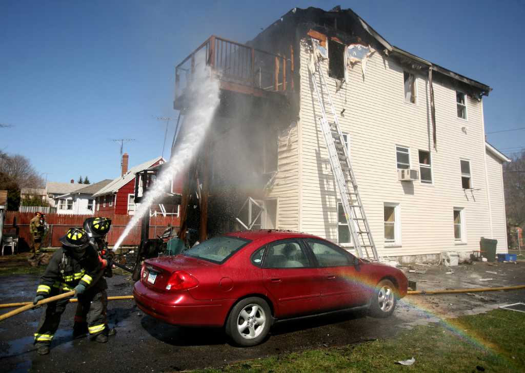 Fire breaks out in Stratford house