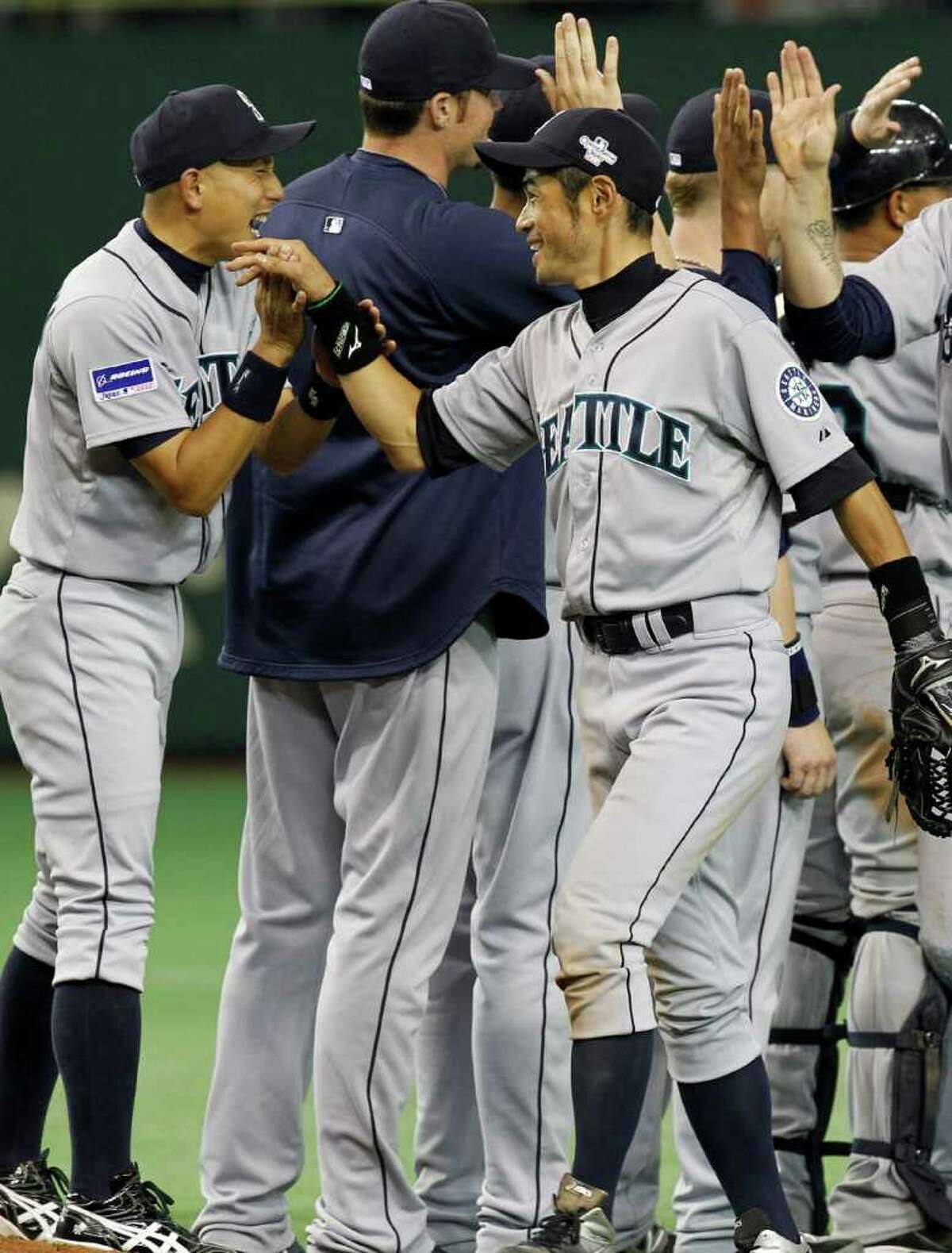 Opening day in Japan