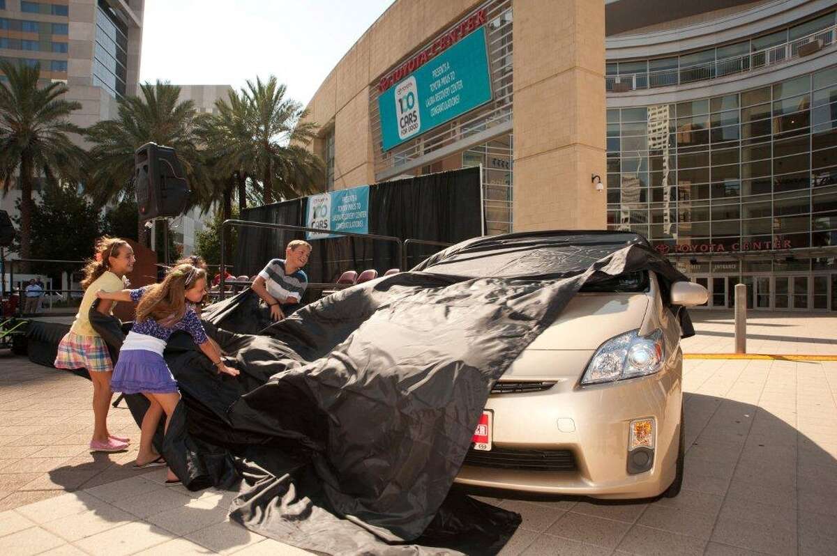 Toyota's 100 Cars for Good contest benefits nonprofit organizations. A Houston-area organization won a Prius last year.