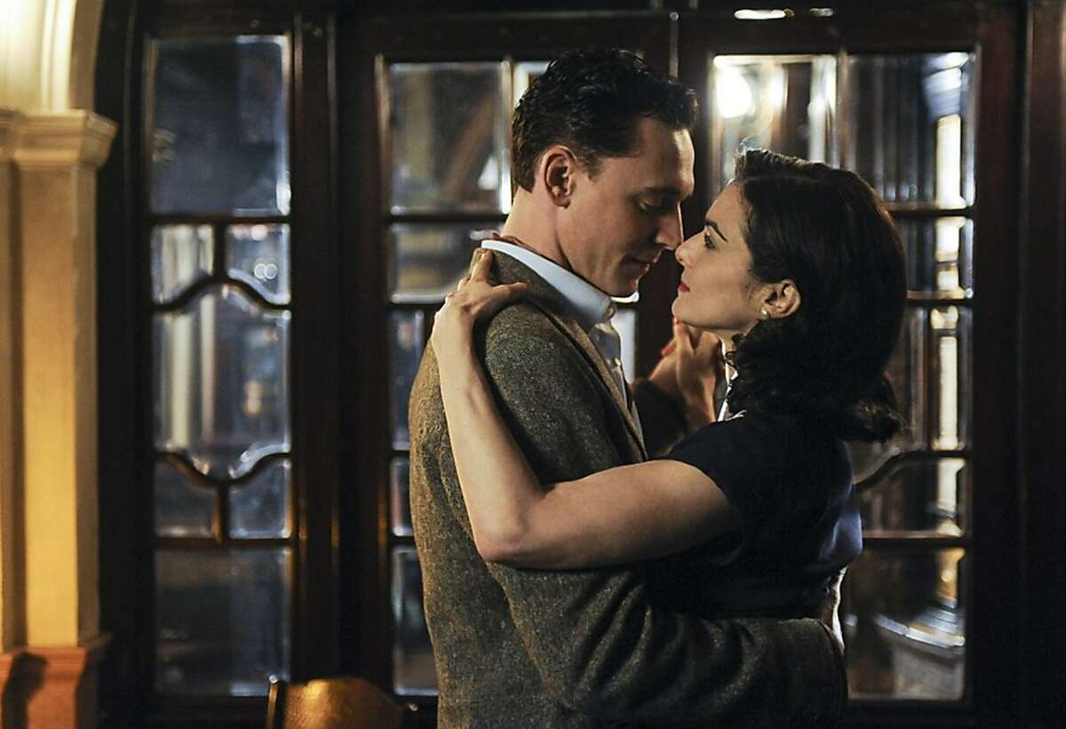 Freddie Page (Tom Hiddleston) and Hester Collyer (Rachel Weisz) in, "The Deep Blue Sea."
