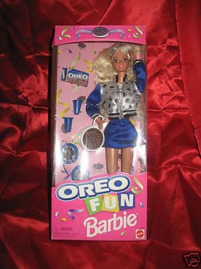 white oreo barbie