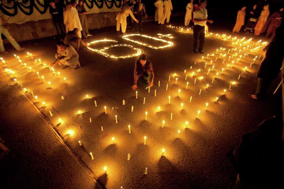 News of the world in photos Earth Hour