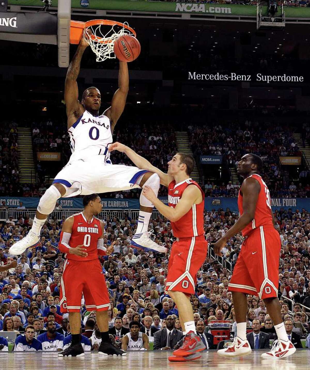 Thomas Robinson has been a major force inside for Kansas this season after playing just 14 minutes a game in 2010-11.