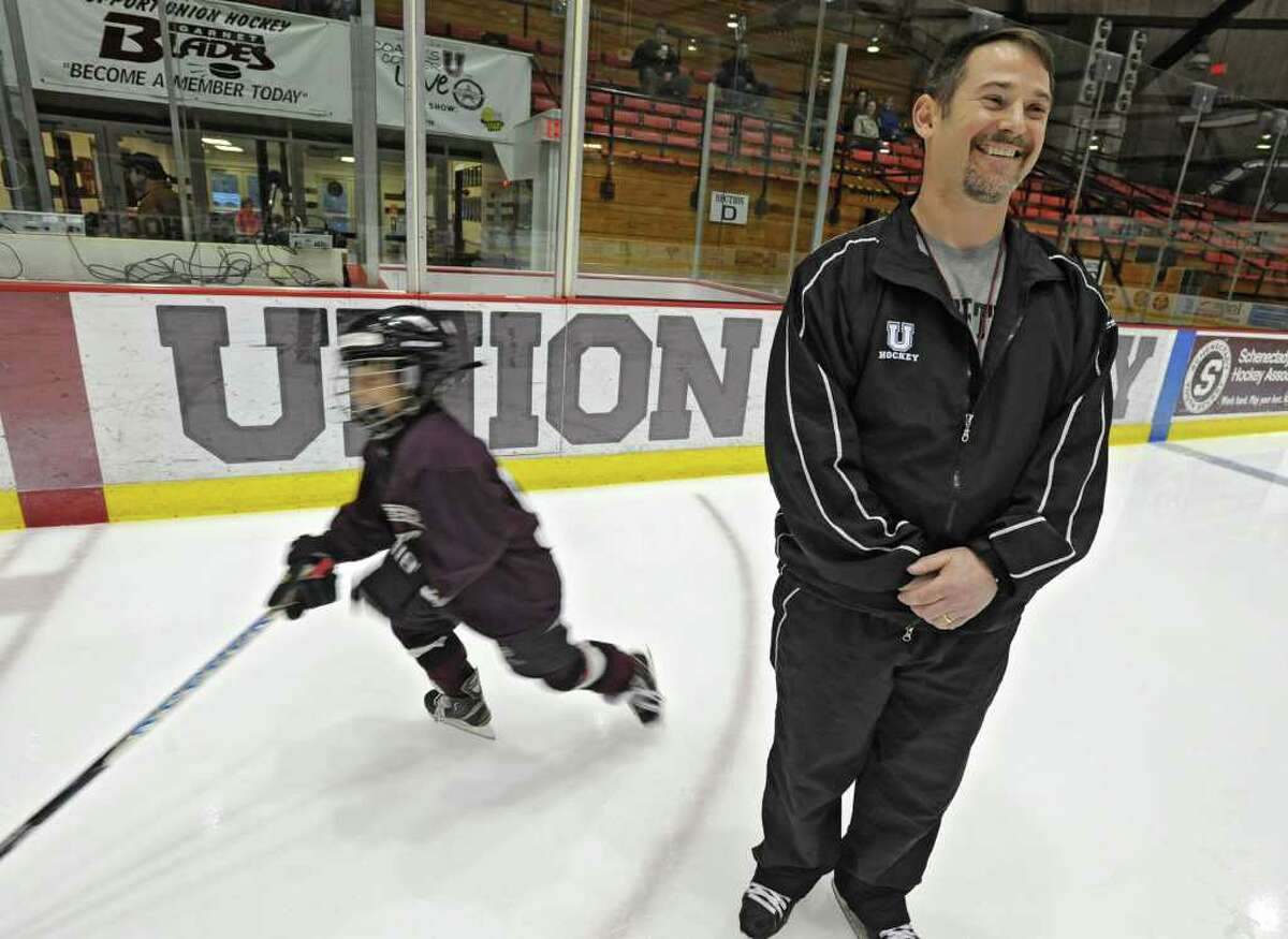 Union hockey's doctor in the house